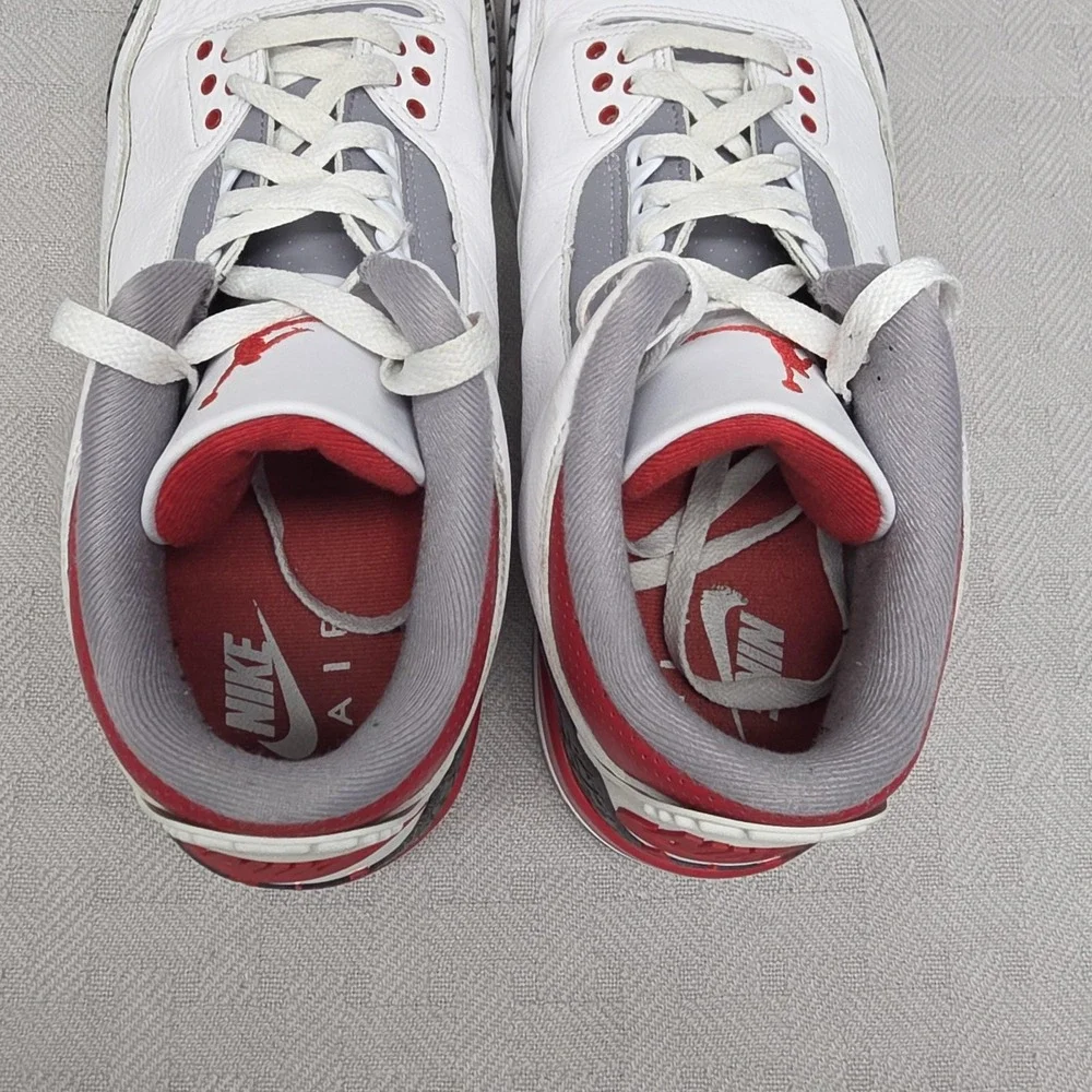 Nike Air Jordan 3 Retro Fire Red Mens Size 11.5 DN3707-160